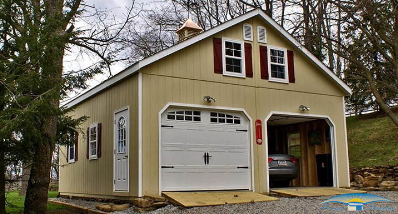 Illustration for article titled Anyone had Experience with PreFab Garages?